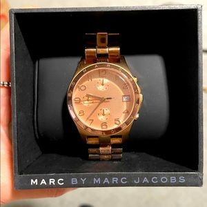 Marc Jacobs rose gold watch